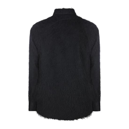 25FW 알렉산더 맥퀸 T바 하네스 셔츠 828259QRAB91000 Black - ALEXANDER MCQUEEN