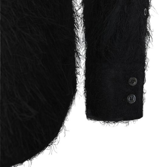 25FW 알렉산더 맥퀸 T바 하네스 셔츠 828259QRAB91000 Black - ALEXANDER MCQUEEN