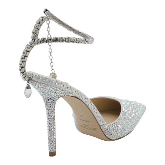 26SS 지미추 힐/펌프스 SAEDA100BAM000784 Grey - JIMMY CHOO