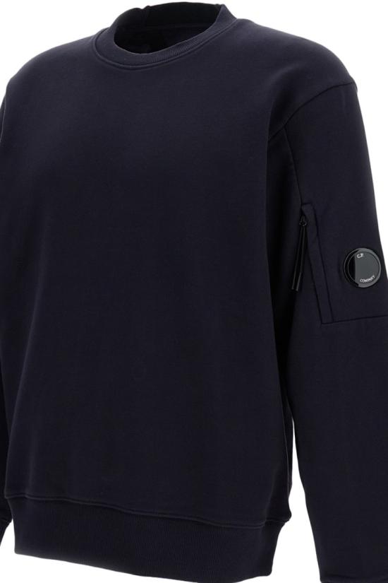 26SS 씨피 컴퍼니 다이애그널 레이즈드 플리스 스웨트셔츠 RCCMSS713A005086W888 Black - C.P. COMPANY