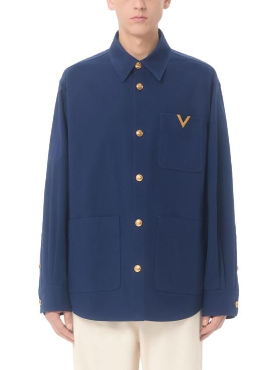 26SS 발렌티노 가라바니 데님 셔츠 8V3CIO11ALS788 Green