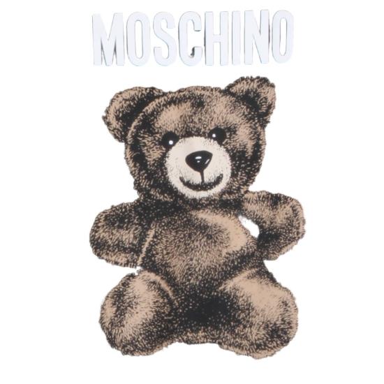 26SS 모스키노 반팔 티셔츠 261ZZ071702412555 Black - MOSCHINO