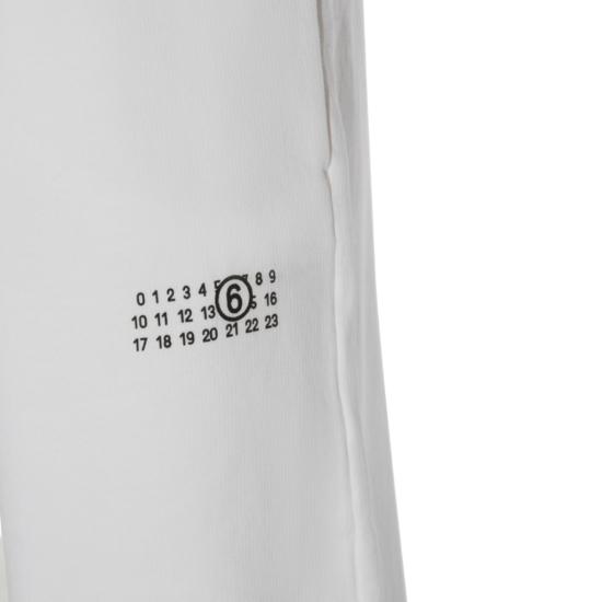 25FW MM6 메종마르지엘라 트레이닝/조거 팬츠 S52KA0546M25025101 White - MM6 MAISON MARGIELA