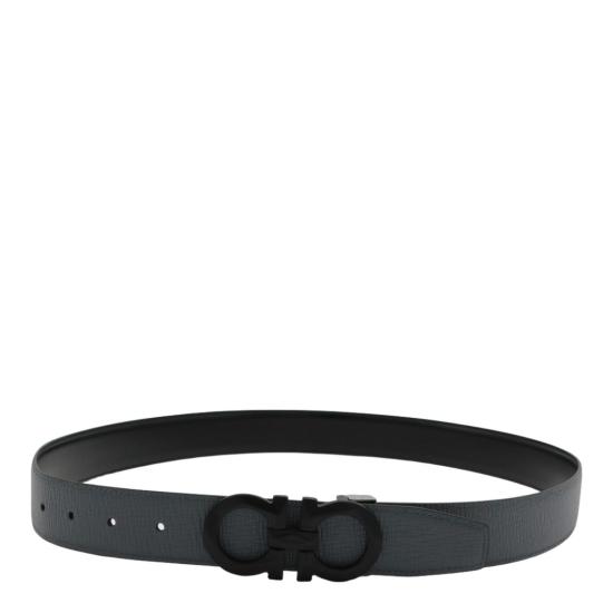 26SS 살바토레 페라가모 가죽 벨트 79040967A161027 Black