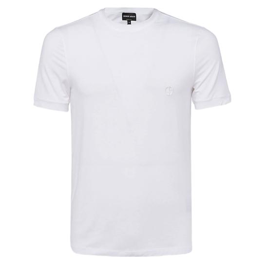 26SS 조르지오 아르마니 반팔 티셔츠 3GST52SJP4ZU090 White