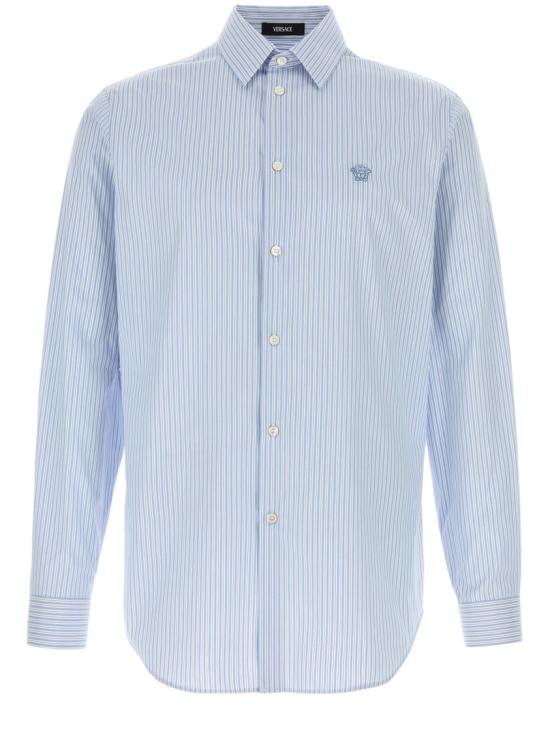 26SS 베르사체 긴팔 셔츠 10188741A164762VM60 Blue
