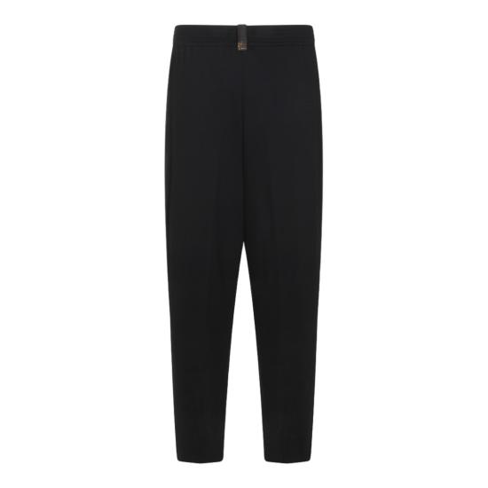 26SS 파비아나 필리피 스트레이트 팬츠 PAD266F336L7475146 Black - FABIANA FILIPPI