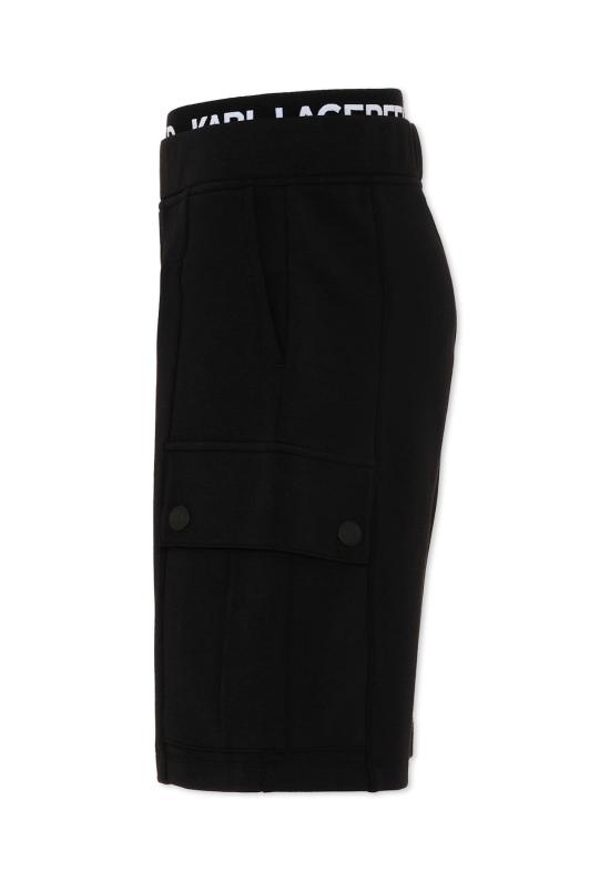 26SS [키즈] 칼라거펠트 쇼츠/버뮤다 Z31083 09B BLACK - KARL LAGERFELD