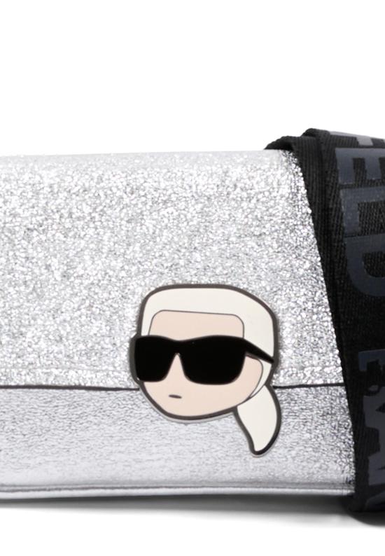26SS [키즈] 칼라거펠트 크로스백 Z31218 016 SILVER - KARL LAGERFELD