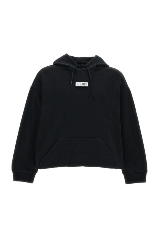 26SS MM6 메종마르지엘라 후드 티셔츠 S52GU0235M25025900 Black