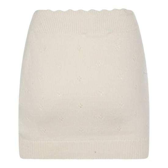 25FW 끌로에 숏 스커트 CH25WMJ06590107 White - CHLOE