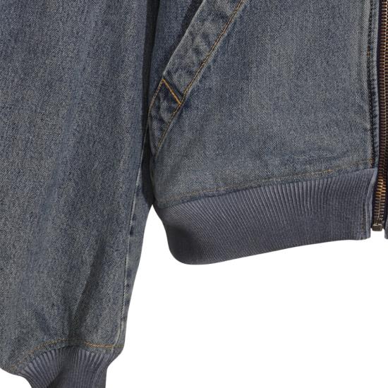 25FW 디 아티코 데님 자켓 251WCB00066DDD085AA024 Grey - THE ATTICO