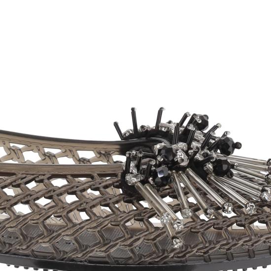 26SS Heavenly Jelly 플랫 슈즈 HJ25PSALST03BK01BLACK Grey - OTHER BRANDS