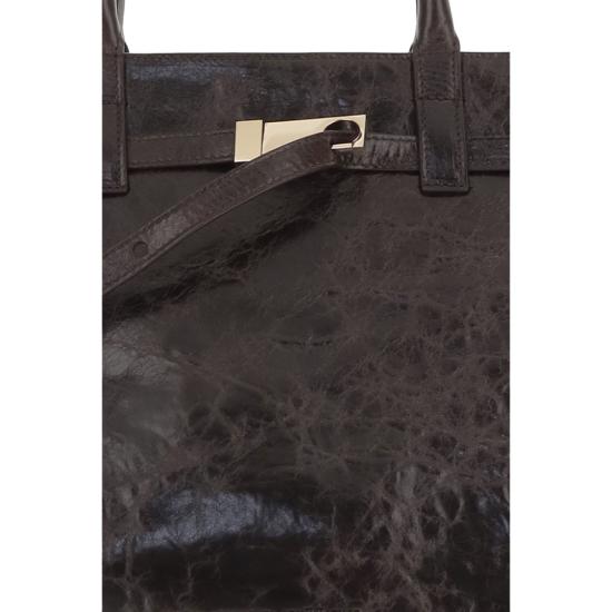 26SS 베네데따부르치케스 숄더백 MAMEWEEKENDLAMBSKINSAVANA Black - BENEDETTA BRUZZICHES
