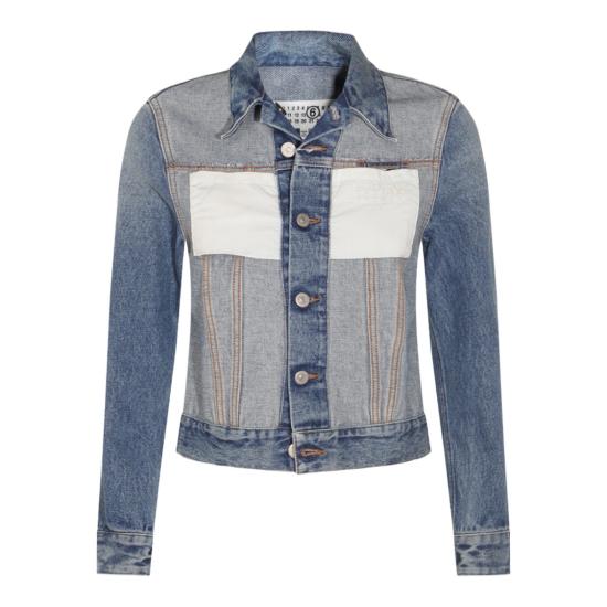 25FW MM6 메종마르지엘라 데님 자켓 S52AM0328M30018967 Grey