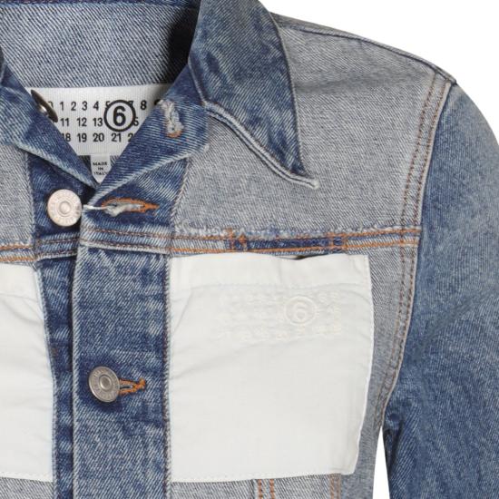 25FW MM6 메종마르지엘라 데님 자켓 S52AM0328M30018967 Grey - MM6 MAISON MARGIELA