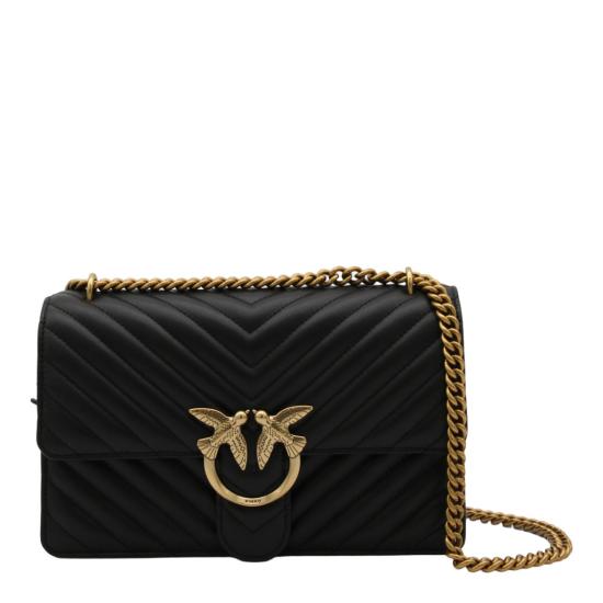 26SS 핑코 숄더백 100941A0GKZ99Q Black