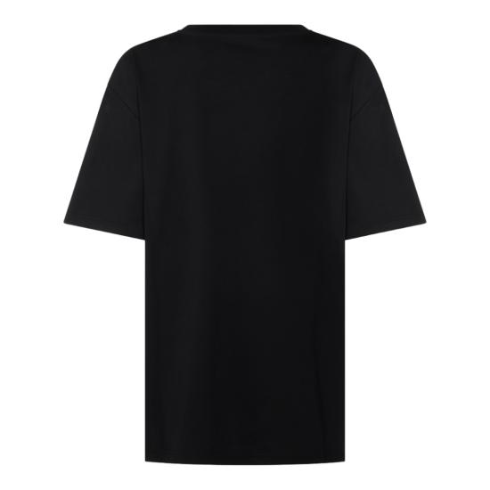 26SS 디 아티코 반팔 티셔츠 260WCT00350JJJ025AA615 Black - THE ATTICO