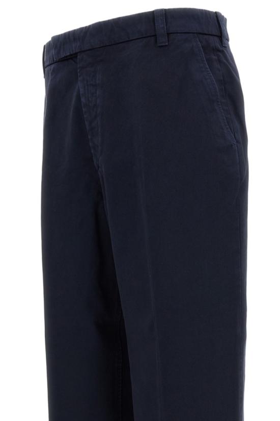 26SS 톰브라운 코튼 트윌 유틸리티 치노 팬츠 MTU335WF0576415 Blue - THOM BROWNE
