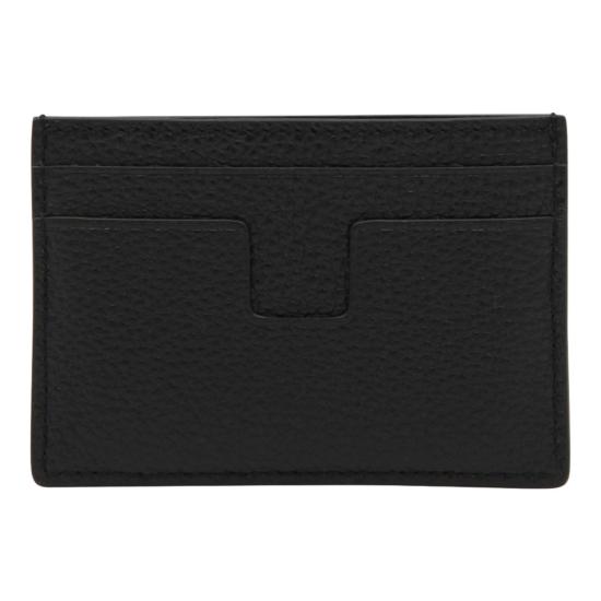 26SS 톰포드 그레인 레더 클래식 카드 홀더 Y0232LCL158GNAA Black - TOMFORD