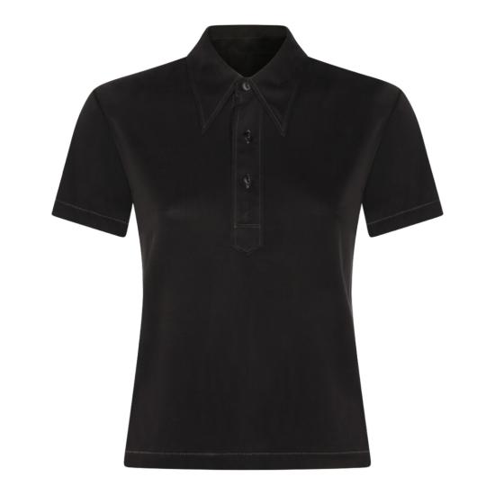 26SS 마르지엘라 폴로 티셔츠 S51GL0066M20171900 Black