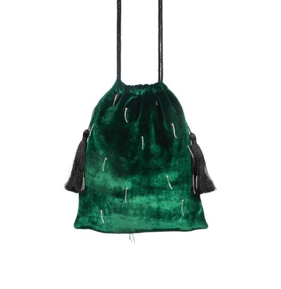 25SS 하물렛 숄더백 HAMSA BAG Black - HAMOULET