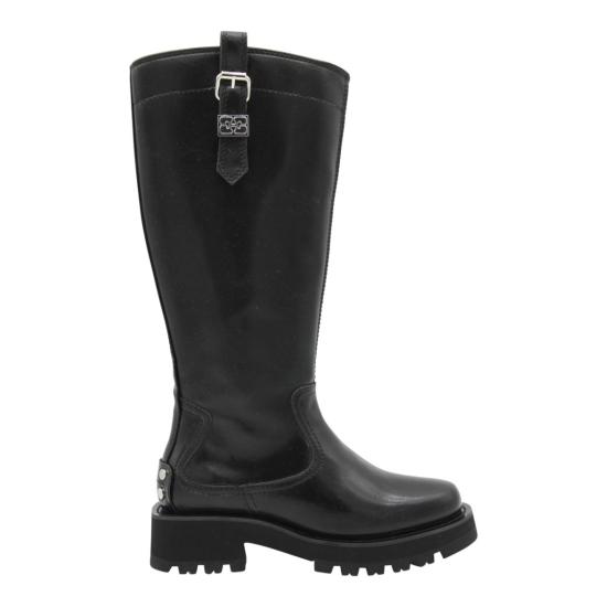 25FW 가니 하이 부츠 S3022099 Black