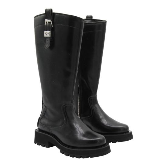 25FW 가니 하이 부츠 S3022099 Black - GANNI