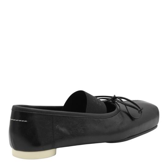 26SS MM6 메종마르지엘라 발레 플랫 슈즈 S59WZ0103P7561T8013 Black - MM6 MAISON MARGIELA
