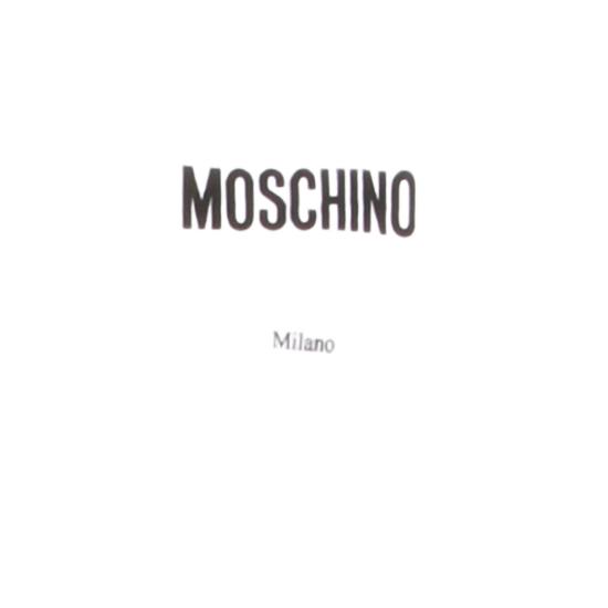 26SS 모스키노 반팔 티셔츠 261ZZ070402411001 White - MOSCHINO