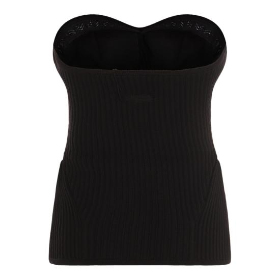 25FW 장 폴 고티에 민소매 티셔츠 PO010K00100 Black - JEAN PAUL GAULTIER