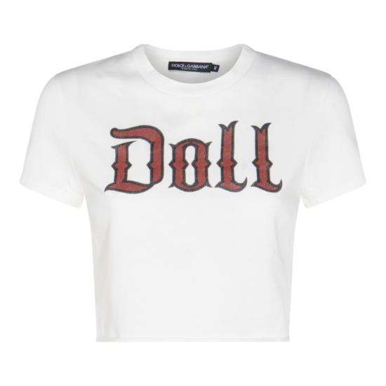 25FW 돌체앤가바나 반팔 티셔츠 F8V95TGDDGSS9000 White