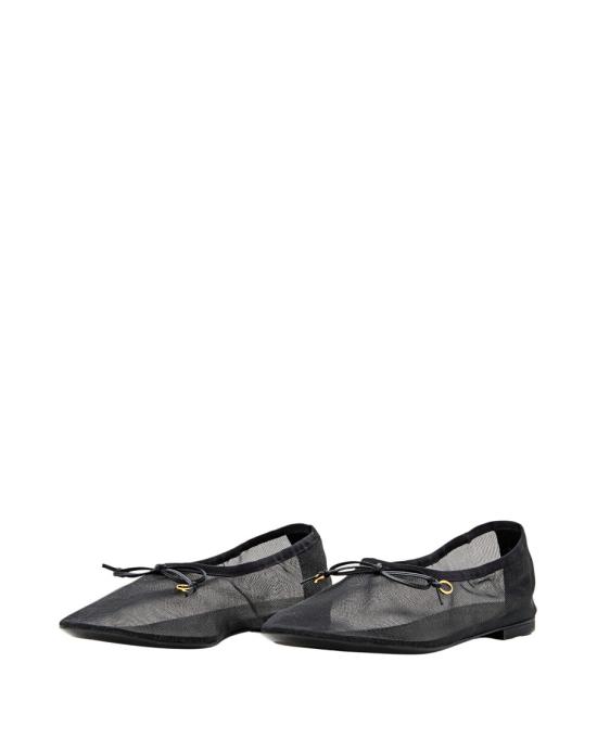 25SS 오디시 플랫 슈즈 OD44065B21131 Black - ODISSI