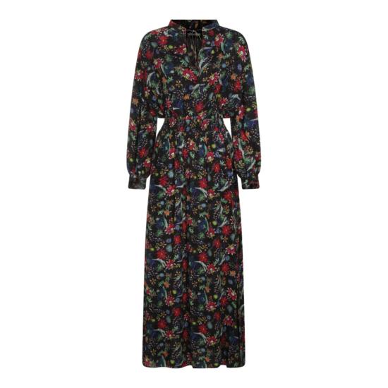 26SS 자딕앤볼테르 롱 원피스 WWDR02619404 Black