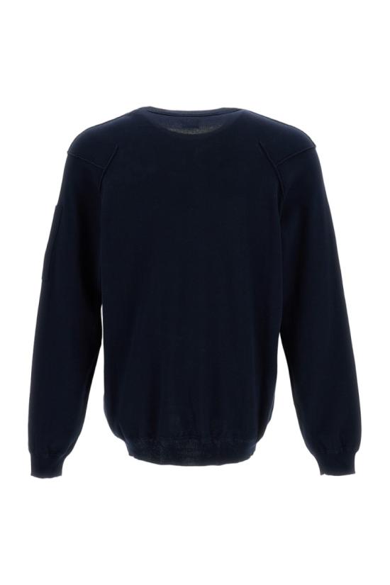 26SS 씨피 컴퍼니 코튼 씨 아일랜드 크루넥 렌즈 니트 20CMKN183A110560A888 Blue - C.P. COMPANY