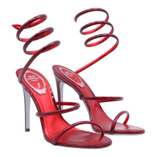 26SS 르네 카오빌라 샌들 C1235110500013098 Red - RENE CAOVILLA