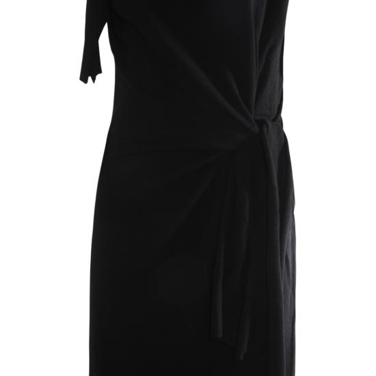 25FW 모스키노 미디 원피스 252D048154000555 Black - MOSCHINO