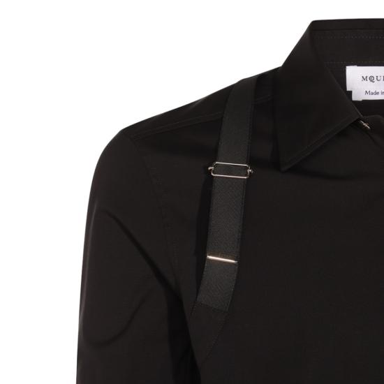 25FW 알렉산더 맥퀸 긴팔 셔츠 828170QNAAB1000 Black - ALEXANDER MCQUEEN