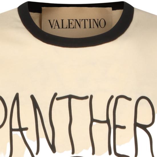 26SS 발렌티노 가라바니 반팔 티셔츠 8V3MG17DBC5QT3 Neutrals - VALENTINO GARAVANI