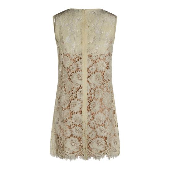 26SS 셀프 포트레이트 숏 원피스 RS26217SYYELLOW Neutrals - SELF PORTRAIT