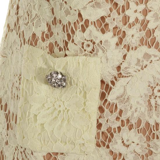 26SS 셀프 포트레이트 숏 원피스 RS26217SYYELLOW Neutrals - SELF PORTRAIT