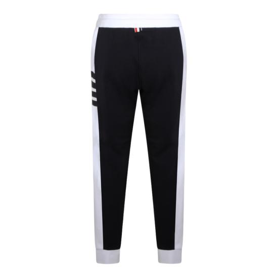 26SS 톰브라운 클래식 루프백 4바 스웨트팬츠 FJQ123A03037415 Black - THOM BROWNE