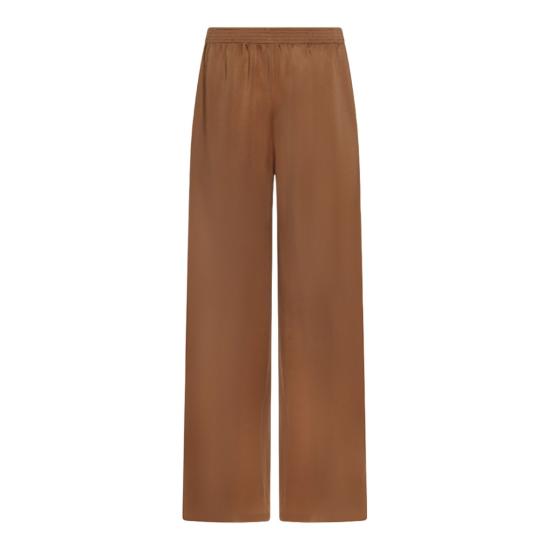 26SS 파비아나 필리피 아멜리아 엔버 새틴 팬츠 PAD266F291D9081268 Brown