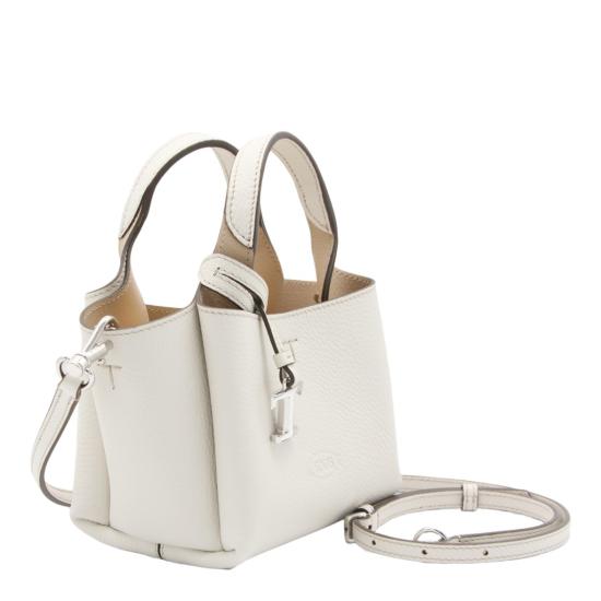 26SS 토즈 마이크로 토트백 XBWAPAFL000QRI1O92 White - TODS