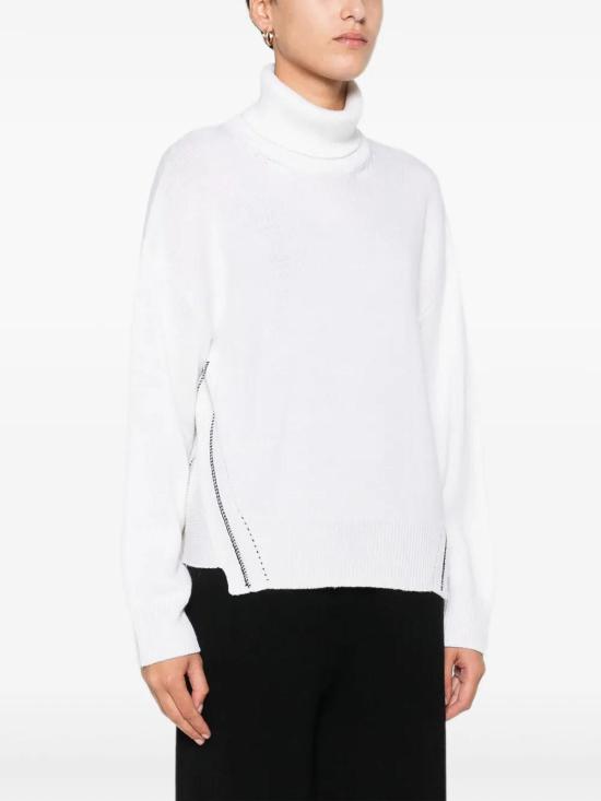 25FW 알파스튜디오 케이프 202502AD4092G 2003 BIANCO - ALPHA STUDIO