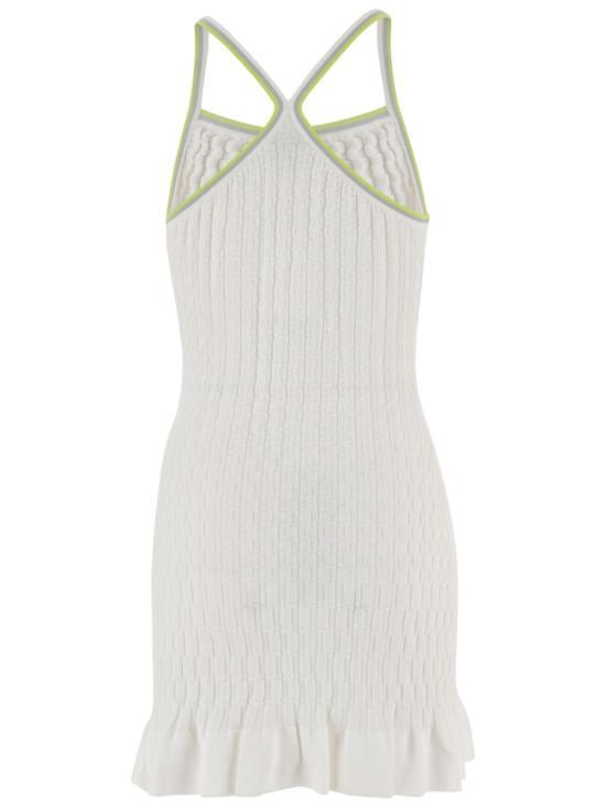 26SS 카사블랑카 미디 원피스 WSP26KW124601 White - CASABLANCA