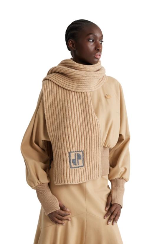  파투 머플러/스카프 AC0818064 109B BISCUIT Brown - PATOU