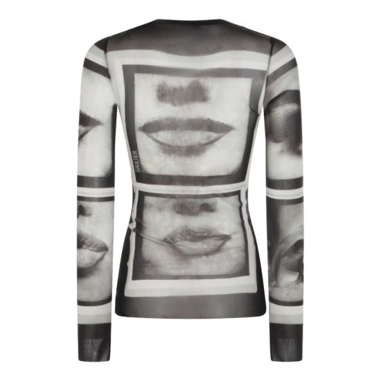 26SS 장 폴 고티에 긴팔 티셔츠 TO450M021P000201 Grey - JEAN PAUL GAULTIER