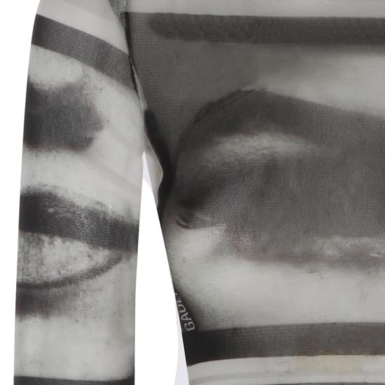 26SS 장 폴 고티에 긴팔 티셔츠 TO450M021P000201 Grey - JEAN PAUL GAULTIER