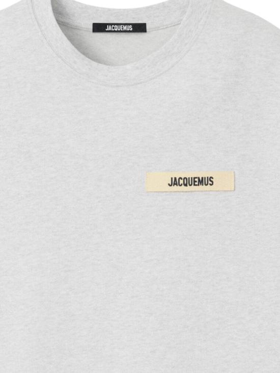 26SS 자크뮈스 그로그랭 로고 티셔츠 TSM00133AJ00226950 White - JACQUEMUS